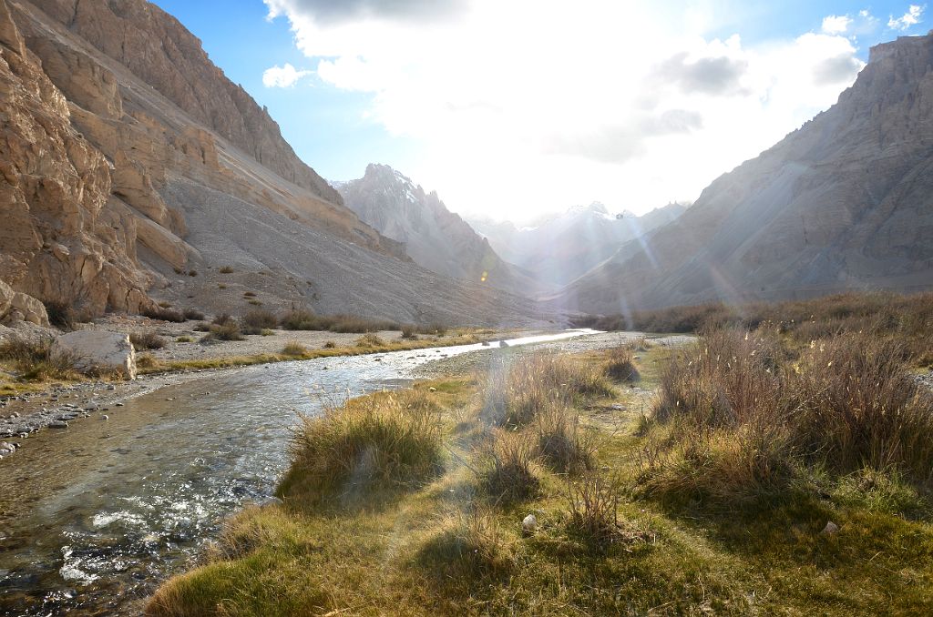 31 Looking West Nearing Sunset From Kerqin Camp In The Shaksgam Valley On Trek To K2 North Face In China